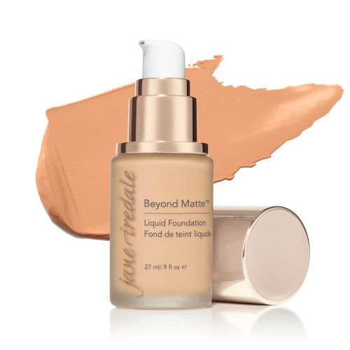 Тональная основа Jane Iredale Beyond Matte жидкая минеральная, матирующая, оттенок M3 średni z odcieniami brzoskwini- brak pudełka