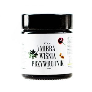 krem mirra wiśnia Trawiaste