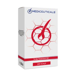 zestaw mediceuticals do suchej wrażliwej skóry głowy